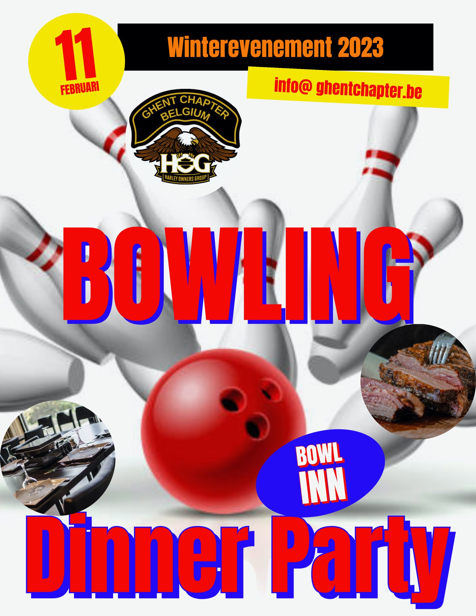 Bowling - zaterdag 11 februari